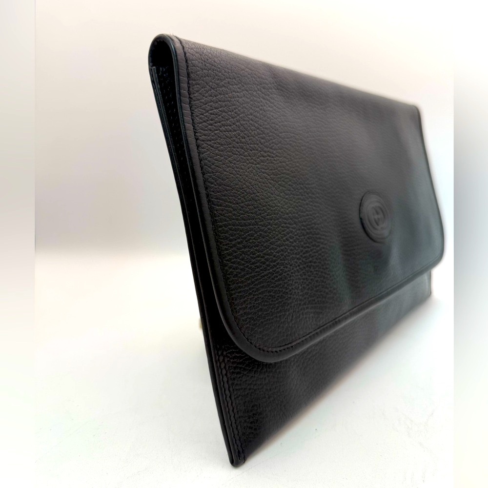 Gucci ‘Interlocking G’s Envelope Slouchy Clutch’ - Picture 4 of 10